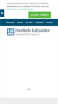 Mobile Screenshot of frenkelscalculator.com